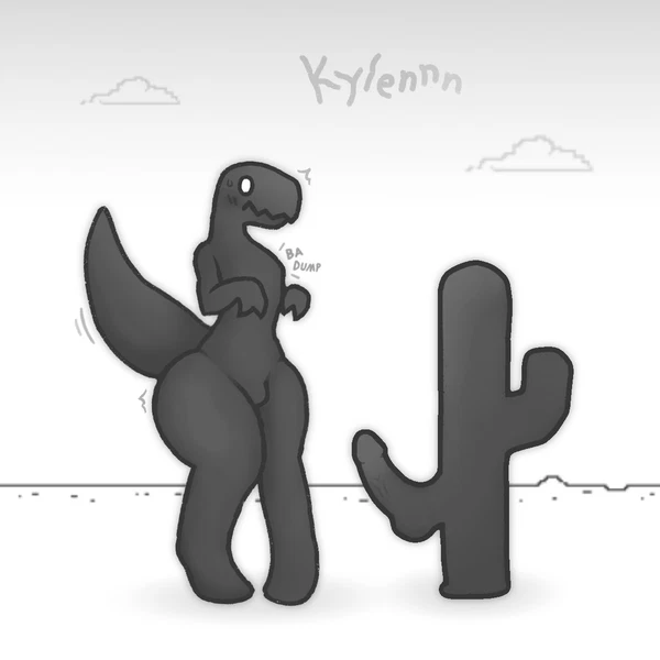 Dinosaur (Google Chrome) (Google, Google Chrome) Created By Kylennn