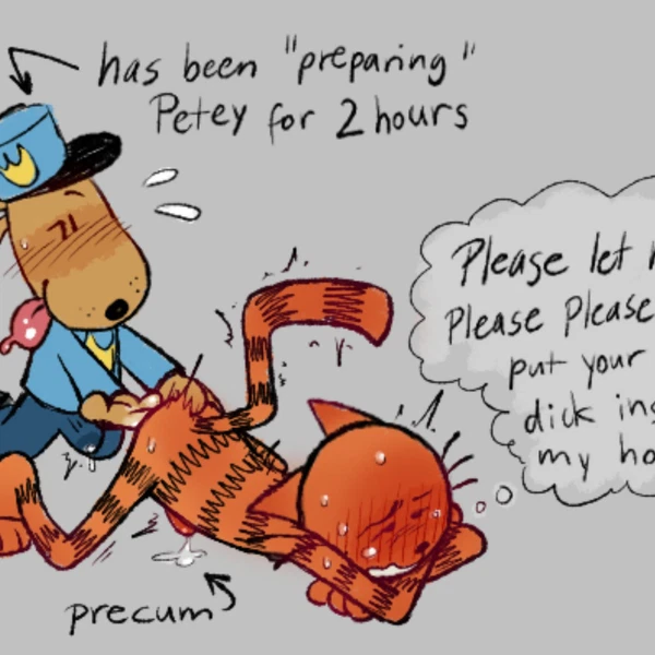 Dog Man (Character), Petey The Cat (Dog Man (Series)) Created By Blueespresso69