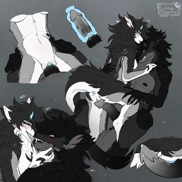 Ender (Endermoonfur), Zerik (Endermoonfur) (Mythology) Created By Endermoonfur