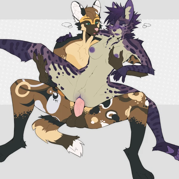 Ezra (Mawrshie), Roland (Wildpaws2048) Created By Strayserval