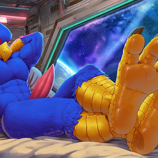 Falco Lombardi (Nintendo, Star Fox) Created By Sergalbutt