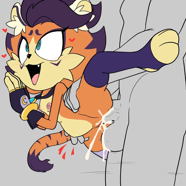Fan Character, Haruki The Angel Tiger (Sega, Sonic The Hedgehog (Series)) Created By 4chan Anon