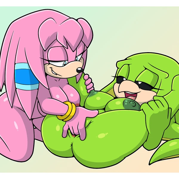 Fan Character, Luka The Octopus, Sky The Echidna (Sega, Sonic The Hedgehog (Series)) Created By Sonicguru