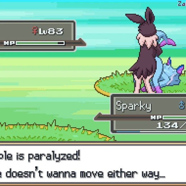 Fan Character, Ripple (Zabozamojo), Sparky (Gondrag) (Nintendo, Pokemon) Created By Zabozamojo