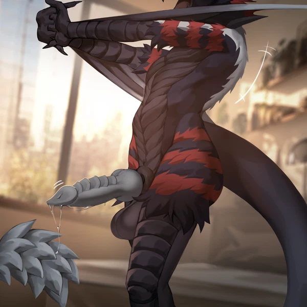Fenrir (Drklgnds) (Capcom, Monster Hunter) Created By Moynzarek