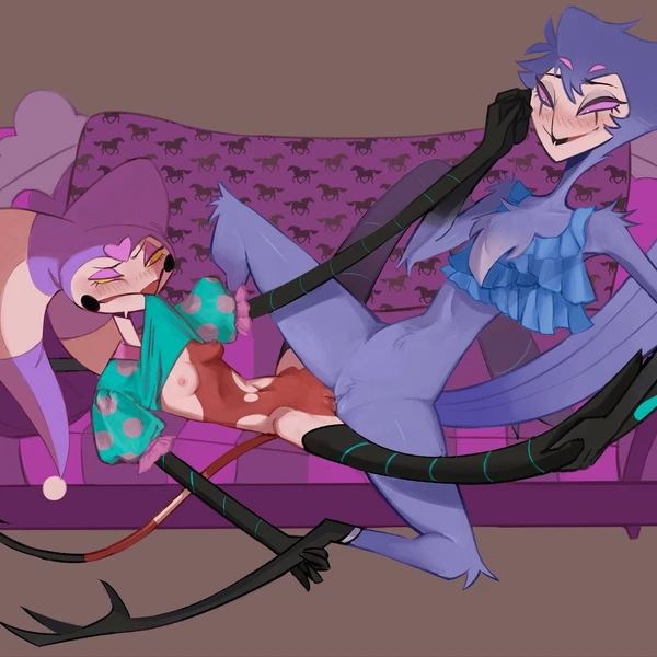 Fizzarolli (Helluva Boss), Stolas (Helluva Boss) (Hellaverse, Helluva Boss) Created By Brimmstonemoth
