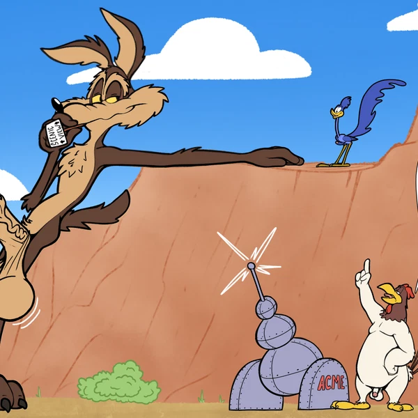 Foghorn Leghorn, Road Runner (Looney Tunes), Wile E. Coyote (Acme, Acme Products) Created By Aesopp