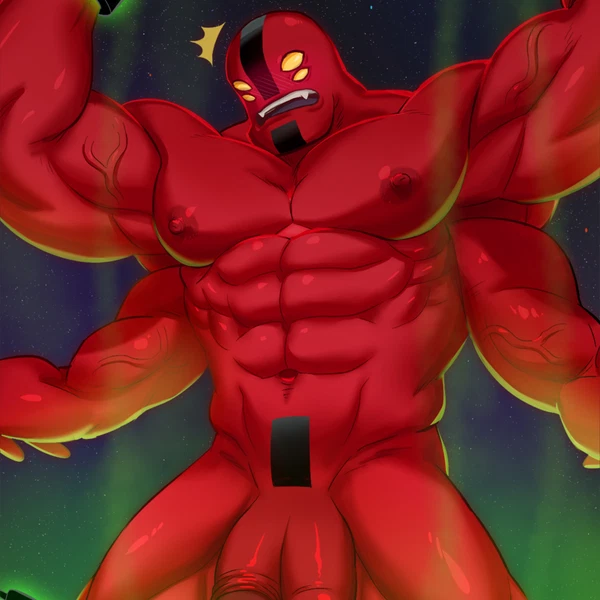 Four Arms (Ben 10) (Ben 10, Cartoon Network) Created By Cerberus Arts