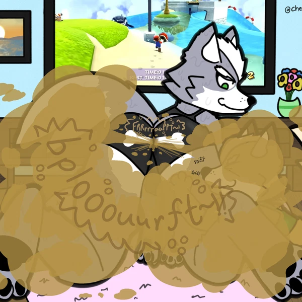 Fox Mccloud, Wolf O'donnell (Nintendo, Star Fox) Created By Cherrym0nr