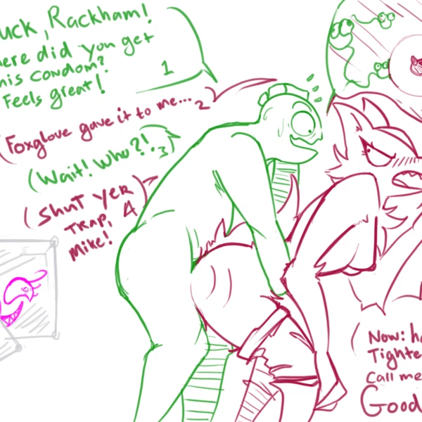 Foxglove (Roommates), Mike Schmidt, Rackham (Roommates) (Five Nights At Freddy's, Roommates:Motha)