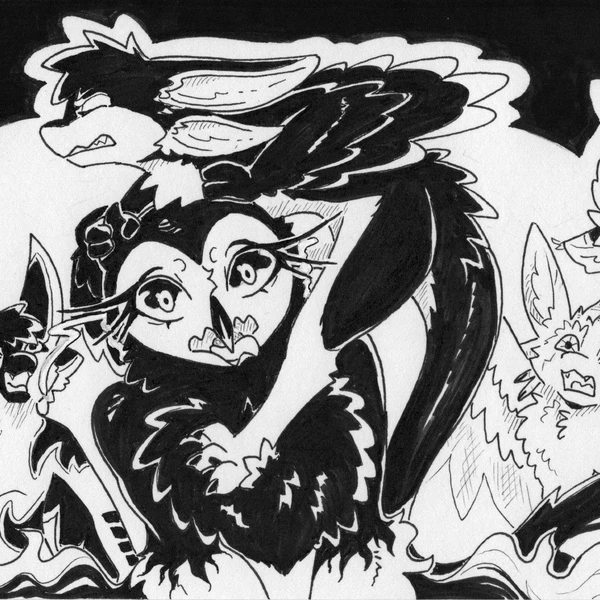 Fyr (Fenrir784), K'len (Danjil Olivaw), Lilith (Rozalid) Created By Rozalid