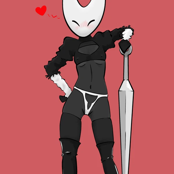 Hornet (Hollow Knight), Yorha 2b (Hollow Knight (Franchise), Nier Automata) Created By Half Dime