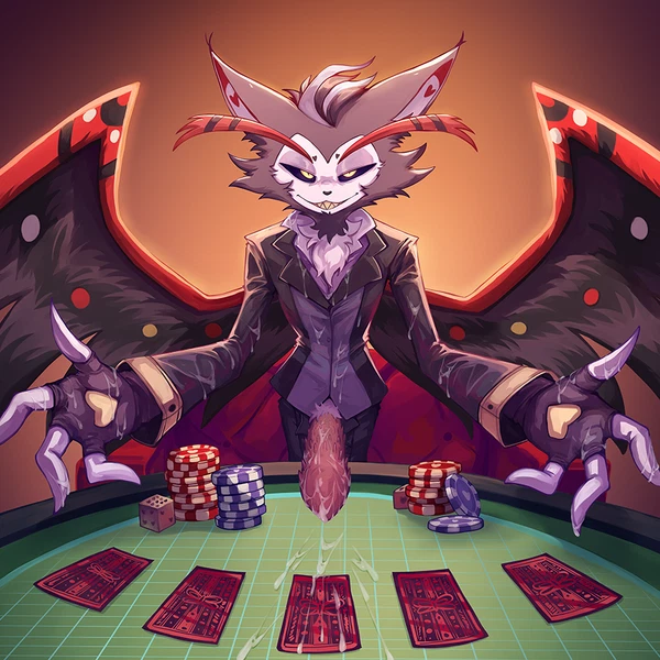 Husk (Hazbin Hotel) (Hazbin Hotel, Hellaverse) Created By Nurinaki