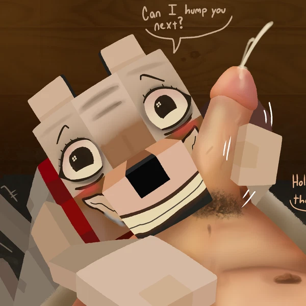 Jerry (Lookout3d), Verity (Thatmob) (Microsoft, Minecraft) Created By Crudeburger