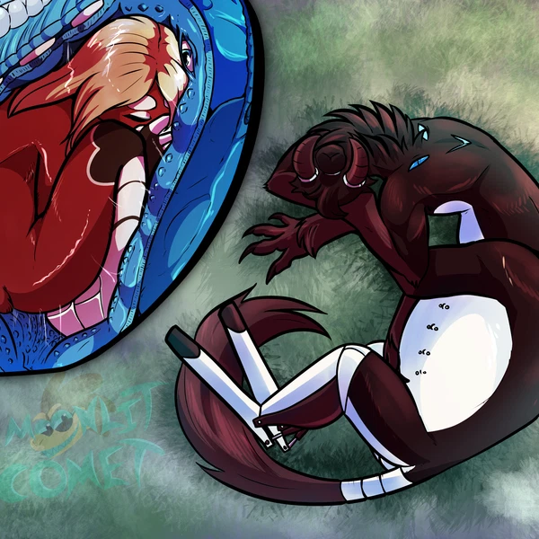 Kifra (Moonlit-Comet), Valentine (Keeveehart) Created By Moonlit-Comet