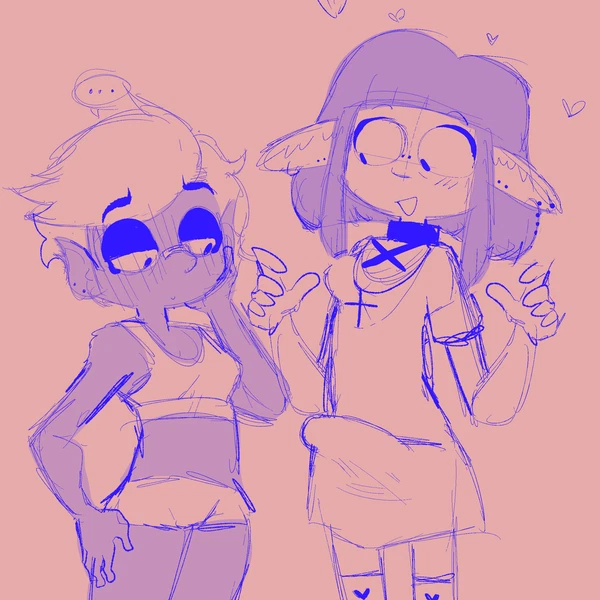 Kiki (Lsp), Willow (Lsp) (Lesbian Space Princess) Created By Twixbartrix