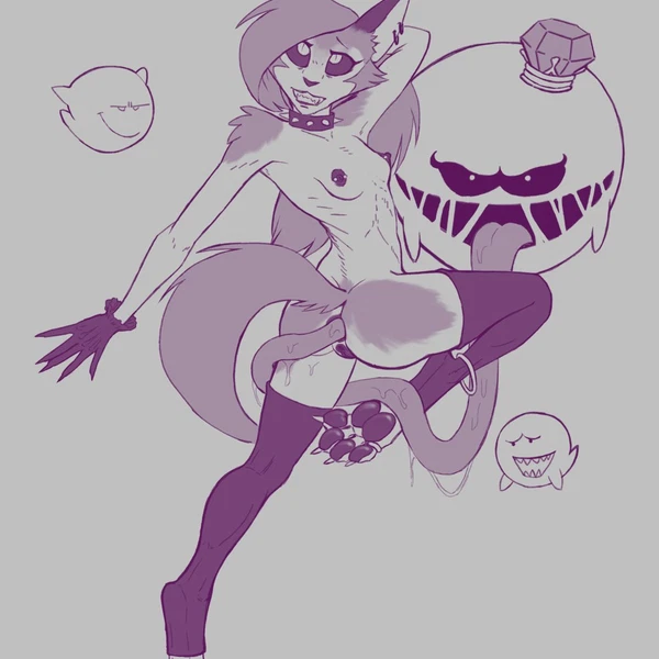 King Boo, Loona (Helluva Boss) (Hellaverse, Helluva Boss) Created By Analpaladin