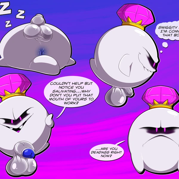 King Boo (Luigi's Mansion, Mario Bros) Created By Tepigfan101