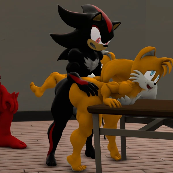 Knuckles The Echidna, Miles Prower, Miles Prower (Anti-Tails) (Archie Comics, Sega) Created By Sonico4ever