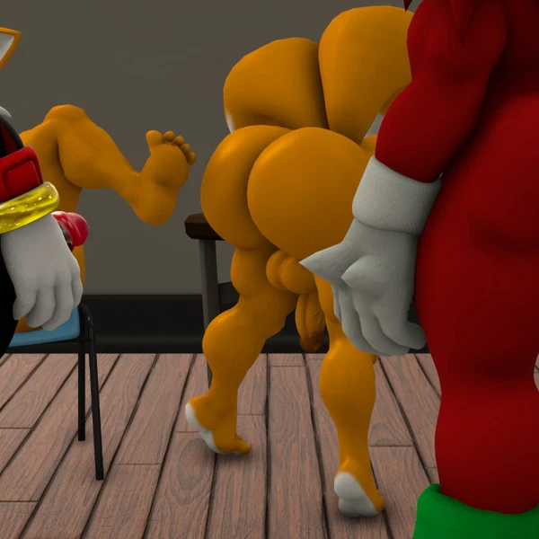 Knuckles The Echidna, Miles Prower, Miles Prower (Anti-Tails) (Archie Comics, Sega) Created By Sonico4ever