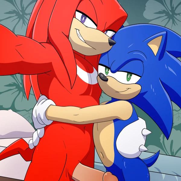 Knuckles The Echidna, Sonic The Hedgehog (Sega, Sonic The Hedgehog (Series)) Created By Darkwolf79