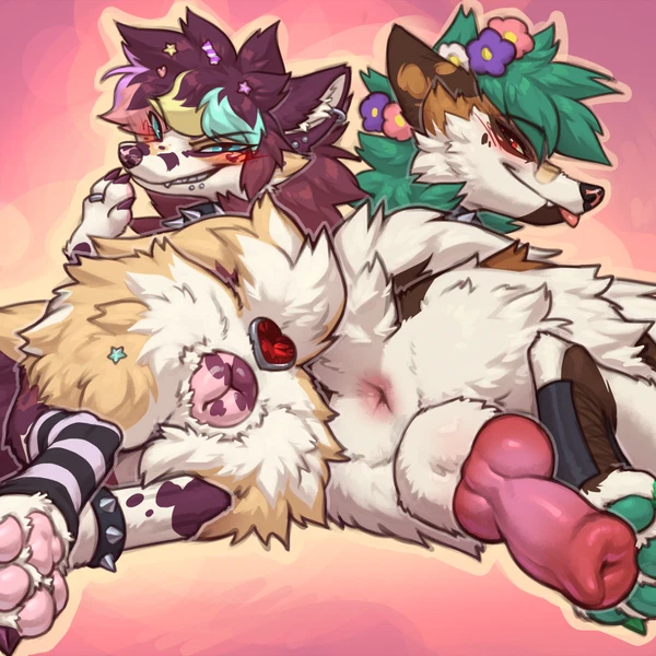 Koira (Koira), Loudly (Character) Created By K0ira