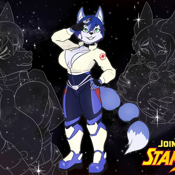 Krystal (Star Fox) (Krystal Appreciation Month, Nintendo) Created By Grinn3r