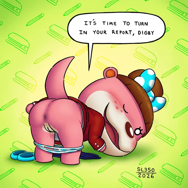Lottie (Animal Crossing) (Animal Crossing, Nintendo) Created By Sl350