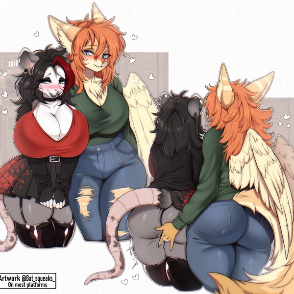 Maeve Sahira, Ruby Sahira Created By Bat Squeaks