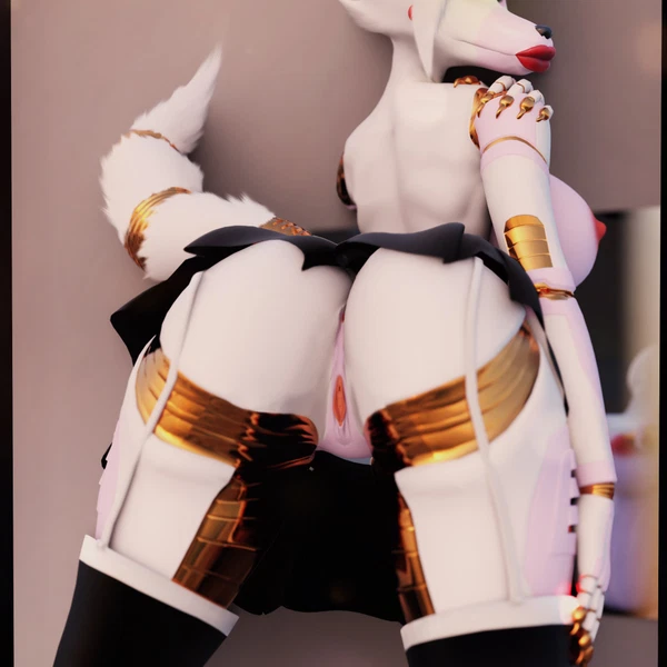 Mangle (Fnaf) (Five Nights At Freddy's, Five Nights At Freddy's 2) Created By Vladoknoaz