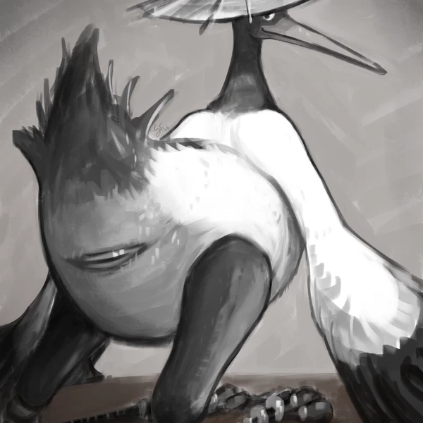 Master Crane (Dreamworks, Kung Fu Panda) Created By Shufflefur
