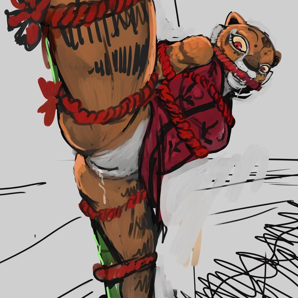 Master Tigress (Dreamworks, Kung Fu Panda) Created By Crab (Artist)