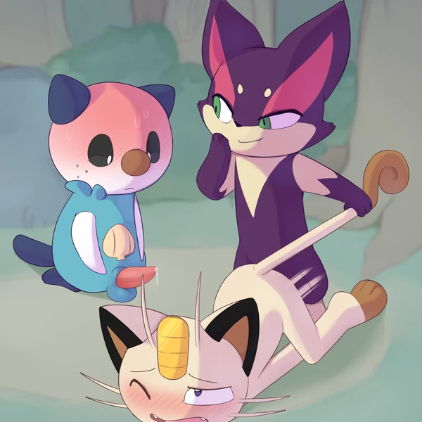 Meowth (Team Rocket) (Nintendo, Pokemon) Created By Porldraws