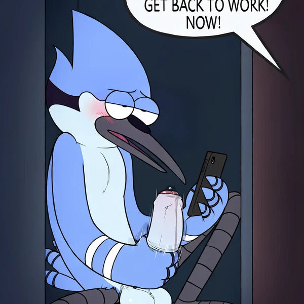 Mordecai (Regular Show) (Cartoon Network, Regular Show) Created By Boxen549