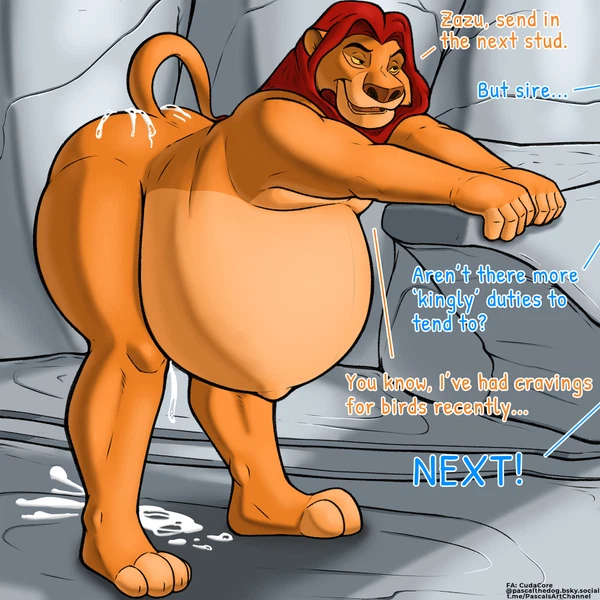 Mufasa (Disney, The Lion King) Created By Pascal (Artist)