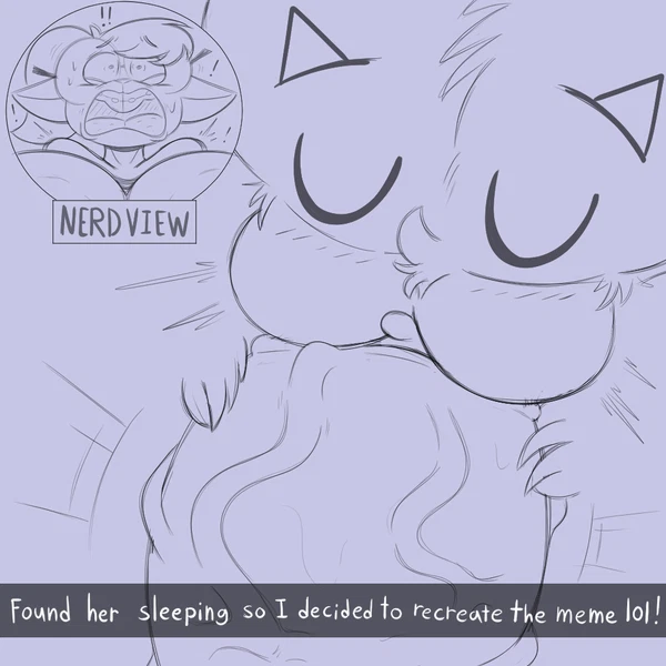 Nerd Cat (Masterj291) (Pussy-Cat (Meme)) Created By Kronkeldurr