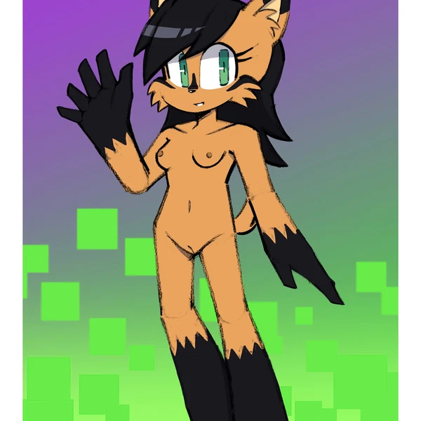 Nicole The Lynx (Archie Comics, Sega) Created By Bigrobbie
