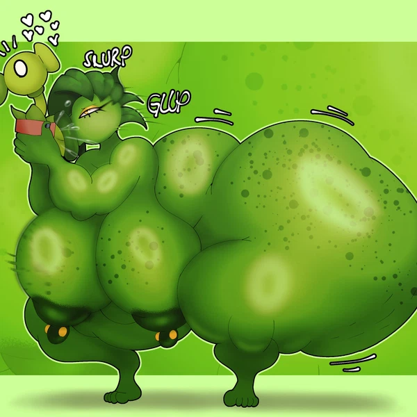 Peablaze (Leafpaw) (Electronic Arts, Plants Vs. Zombies) Created By Crowundeadcat