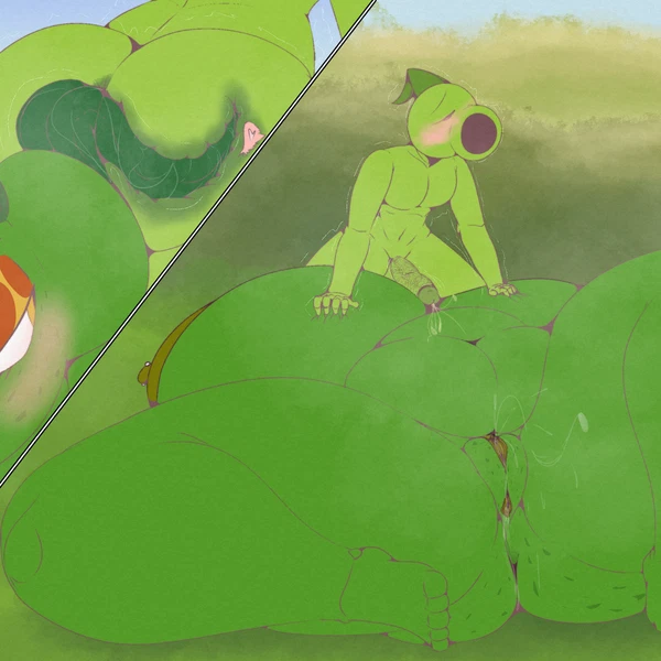 Peablaze (Leafpaw) (Electronic Arts, Plants Vs. Zombies) Created By Destiny's Art