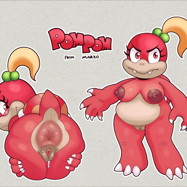 Pom Pom (Mario) (Mario Bros, Nintendo) Created By Dogma