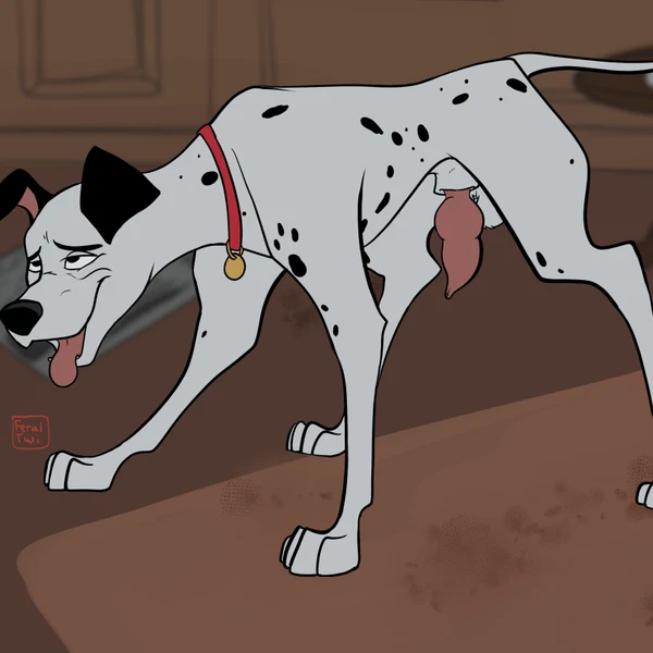 Pongo (101 Dalmatians, 102 Dalmatians) Created By Feraltwi
