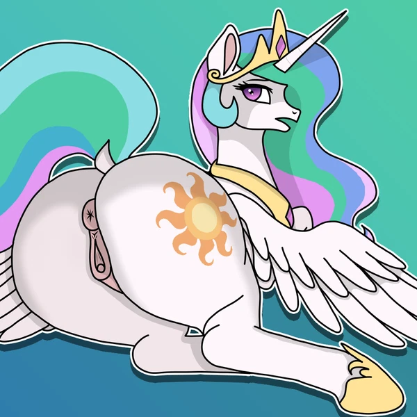 Princess Celestia (Mlp) (Friendship Is Magic, Hasbro) Created By Quartzfr