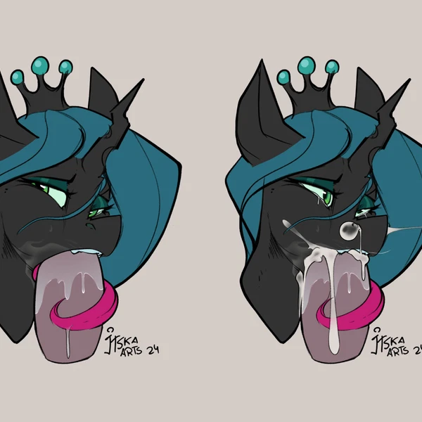 Queen Chrysalis (Mlp) (Friendship Is Magic, Hasbro) Created By Itskaarts