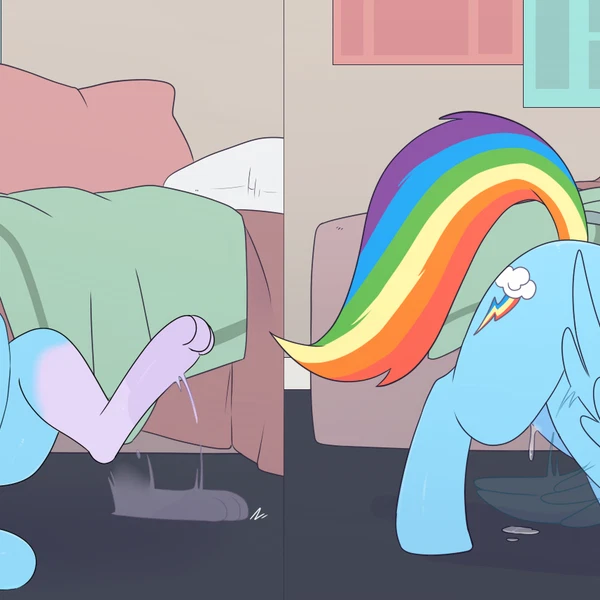 Rainbow Dash (Mlp) (Friendship Is Magic, Hasbro) Created By Fauvfox