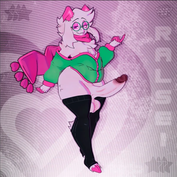 Ralsei (Deltarune, Undertale (Series)) Created By Melongoat3d