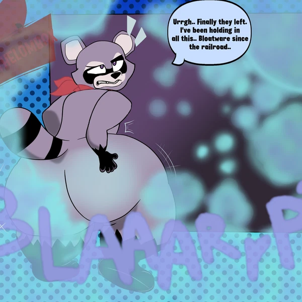 Rambley Raccoon (Indigo Park) Created By Shwungus