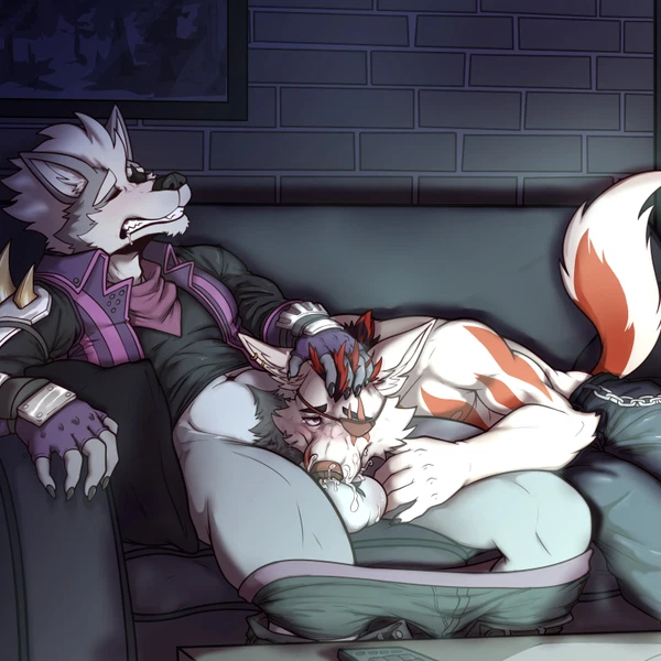 Rexus The Khajiit, Wolf O'donnell (Nintendo, Star Fox) Created By Artejaxton