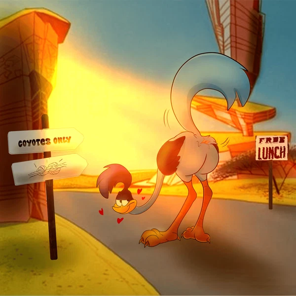 Road Runner (Looney Tunes) (Looney Tunes, Warner Brothers) Created By Satelliteafterdark