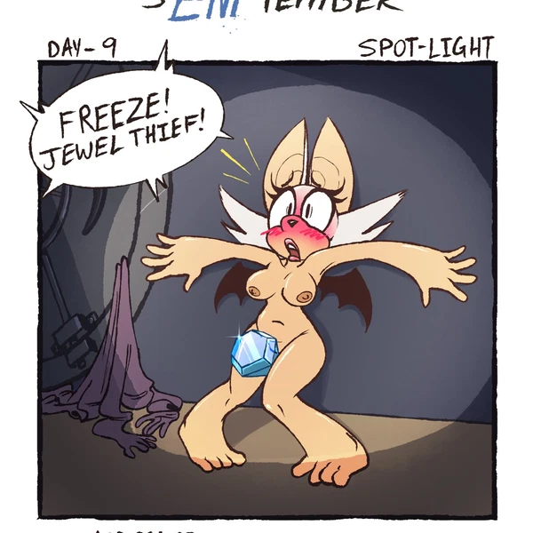 Rouge The Bat (Sega, Sonic The Hedgehog (Series)) Created By Brapplesauce
