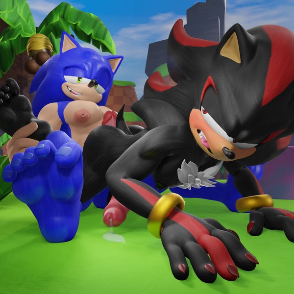 Shadow The Hedgehog, Sonic The Hedgehog (Sega, Sonic The Hedgehog (Series)) Created By Zhecklar